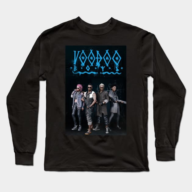 The Voodoo Boys Long Sleeve T-Shirt by Leonard